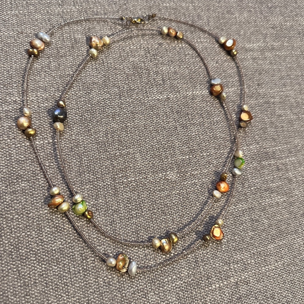 Beaded Long Necklace